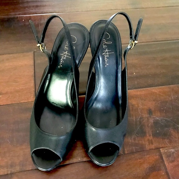 Cole Haan Nike Air Stiletto Slingback Heels - Picture 2 of 4